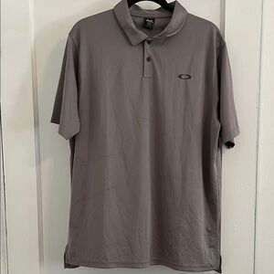 Oakley Men's Charcoal Polo Shirt